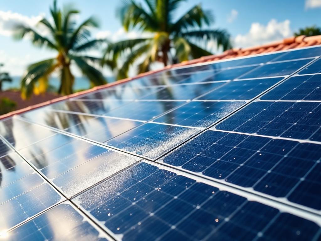 Solar Panel Cleaning service in Broward County, Florida